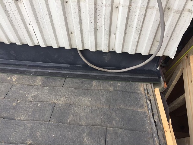 香芝市スレート屋根劣化